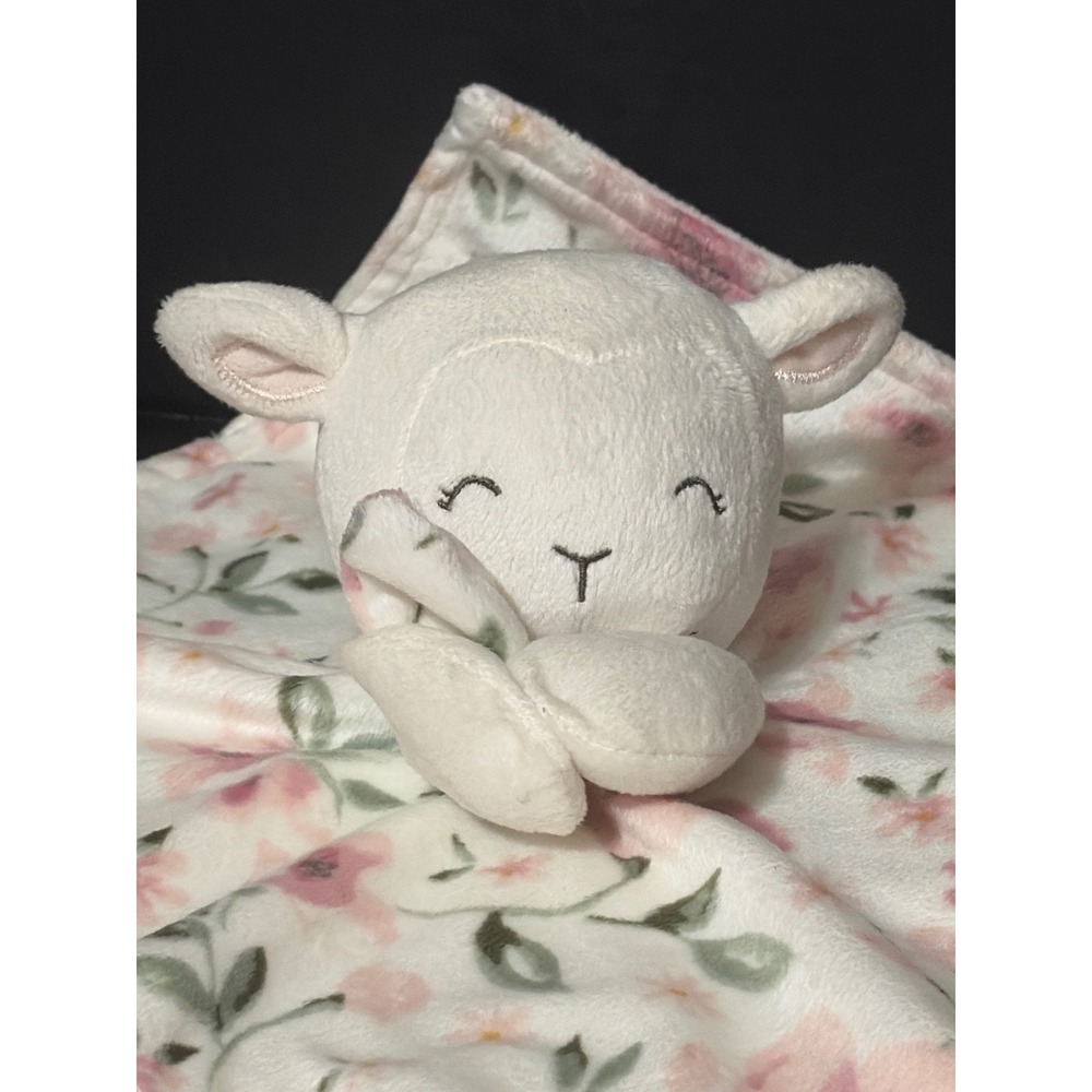 Gerber Modern Moments Lamb CottageCore Lovey Security Blanket Flowers Walmart